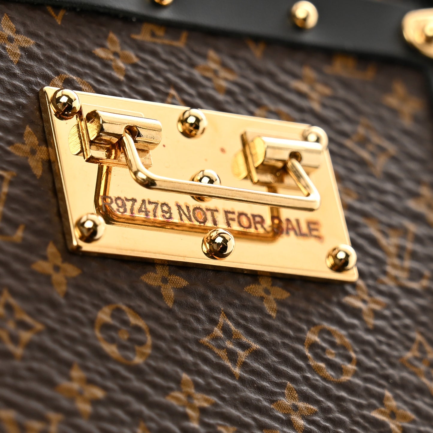 Monogram Trunk Paperweight