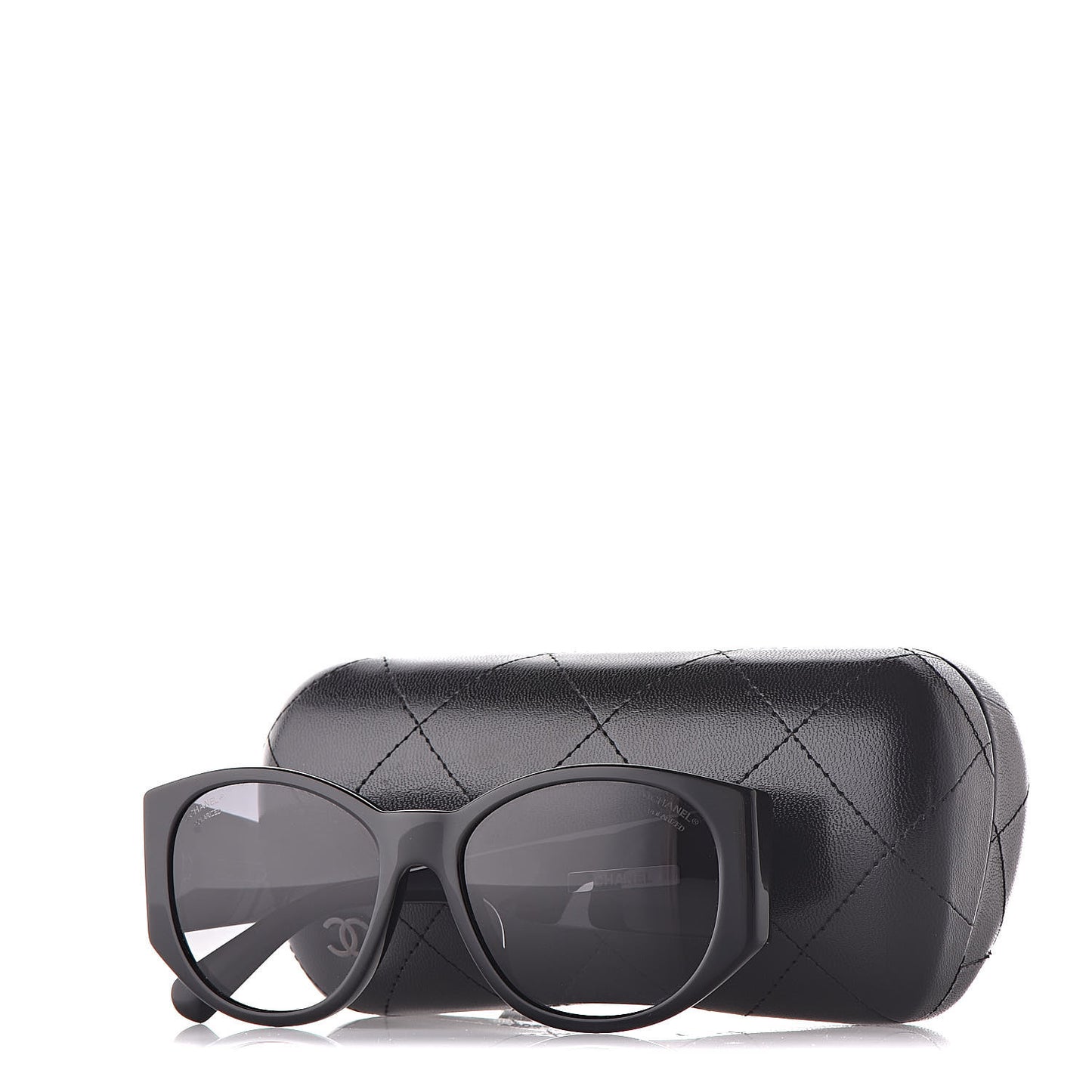 Oval Sunglasses 5411-A Black