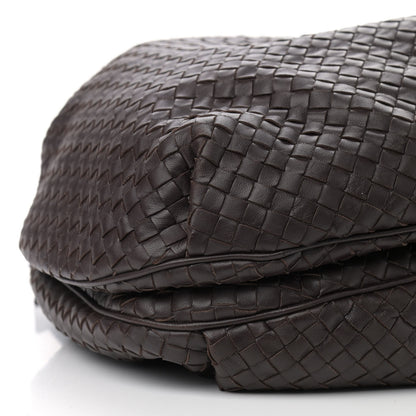 Bottega Veneta Nappa Intrecciato Drawstring Tote Ebano 8 of 9