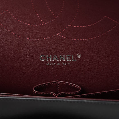 Chanel Lambskin Quilted Jumbo Double Flap Black 5 of 19