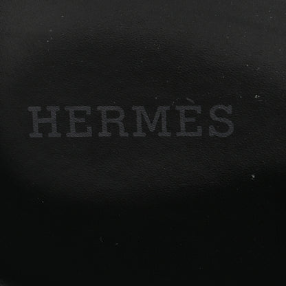 Hermes Calfskin Womens Chypre Sandals 38.5 Black 8 of 9