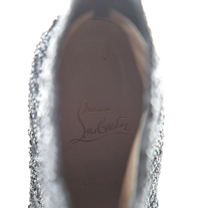 Christian Louboutin Calfskin Strass Rihanini 120 Booties 37 Black 6 of 11