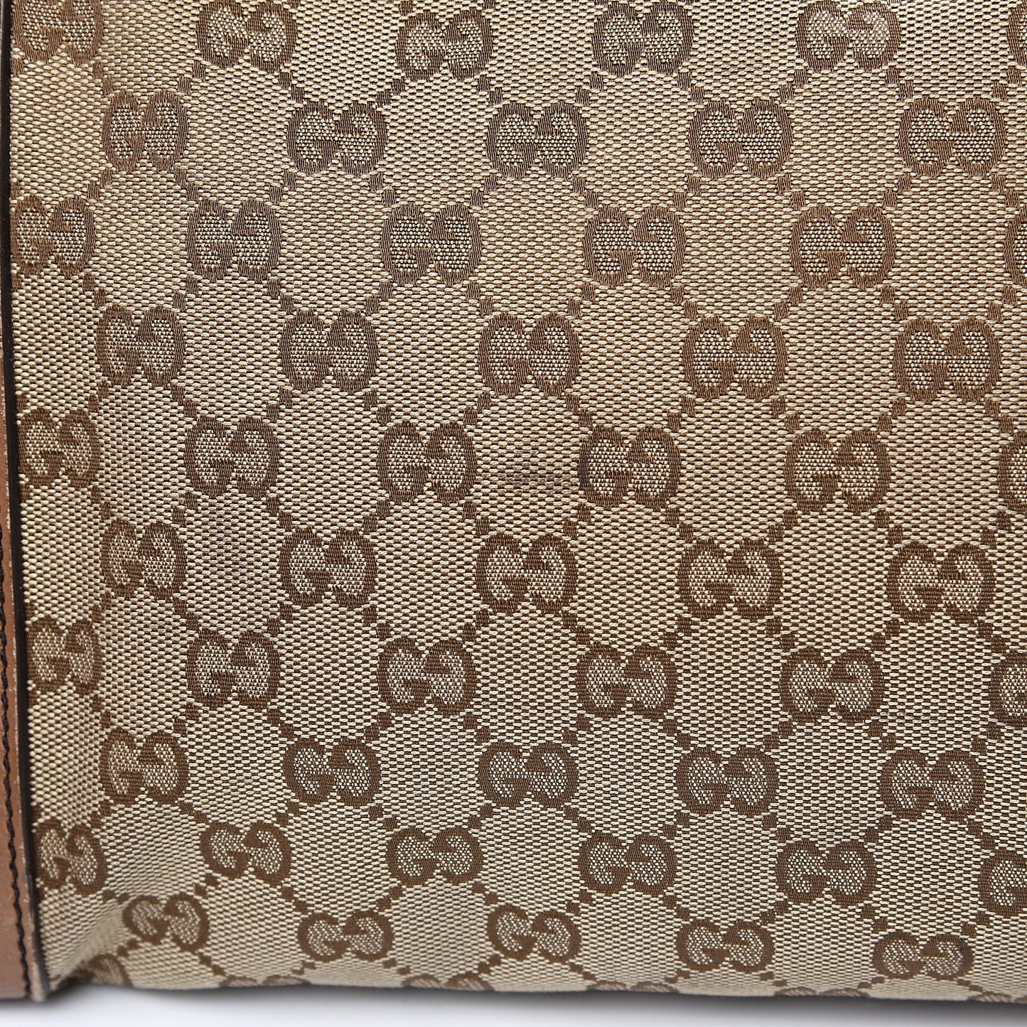 Monogram Large Craft Tote Light Brown