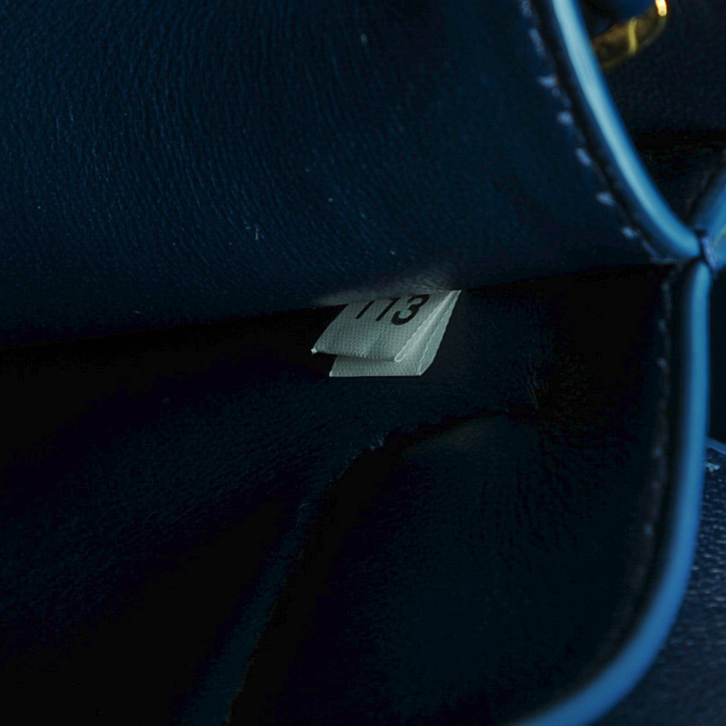 Saffiano Cuir Medium Double Bag Mare Bluette
