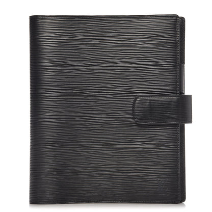 Louis Vuitton Epi Large Ring Agenda Black 1 of 8