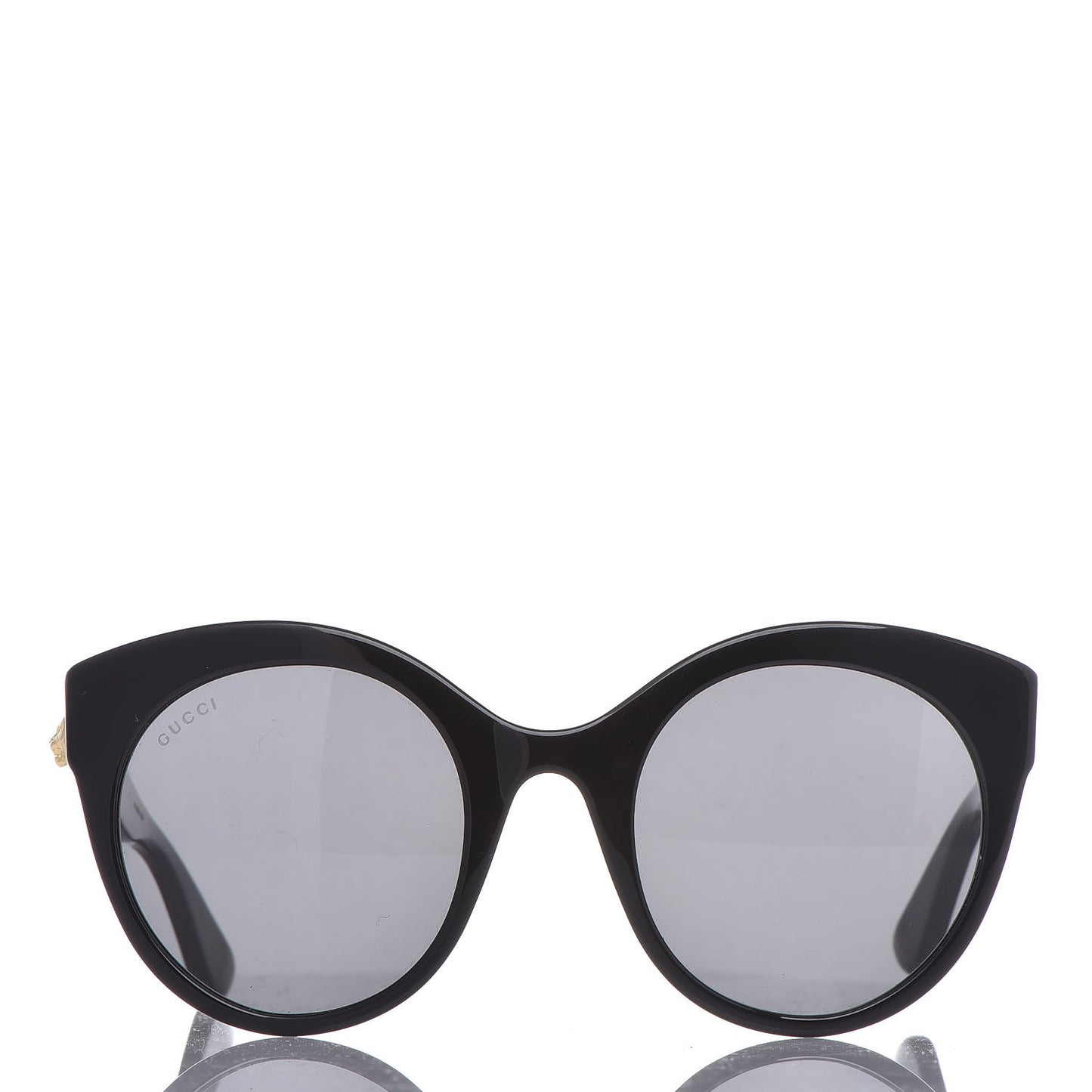 Round GG Sunglasses GG0028S Black