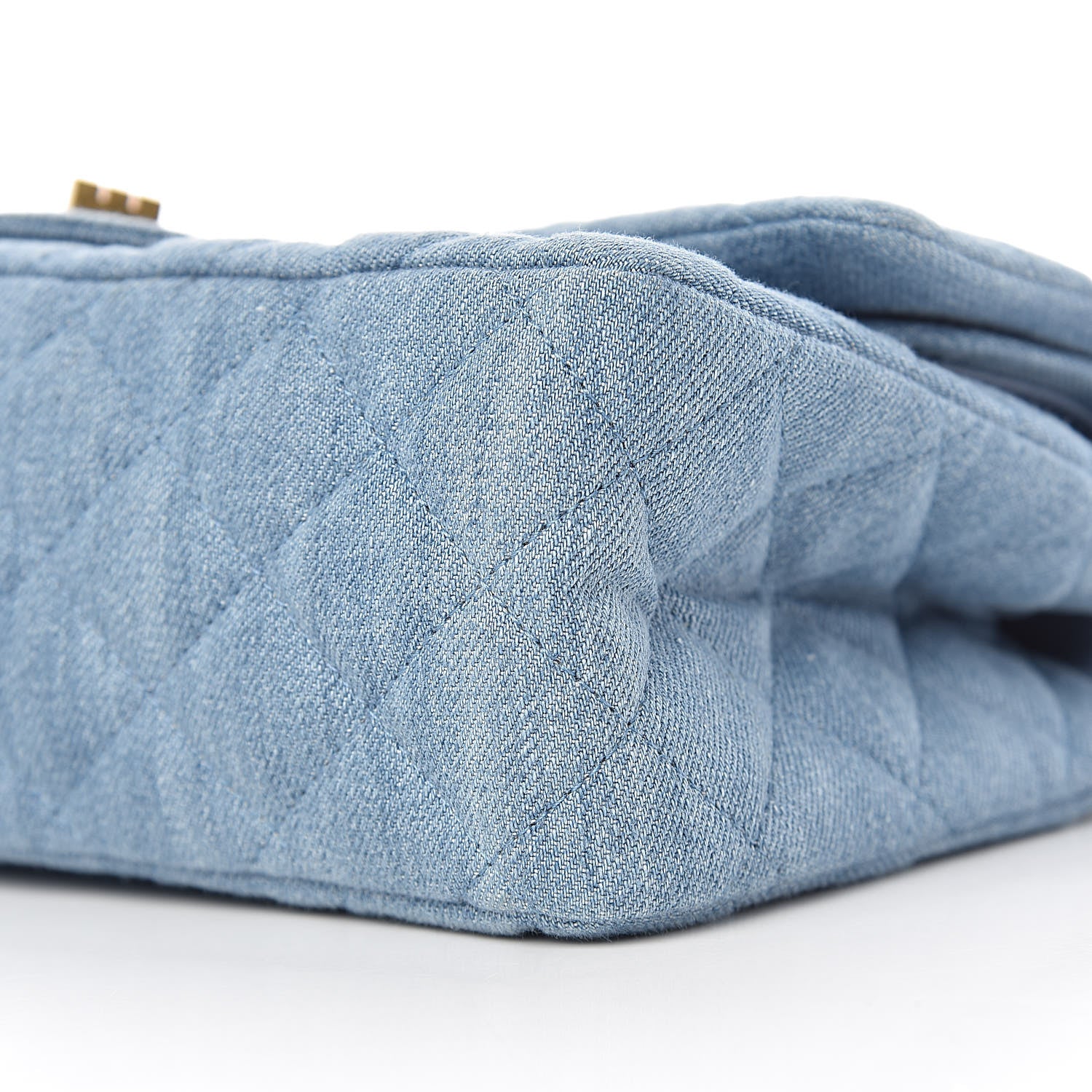 Chanel Denim Quilted 2.55 Reissue 225 Flap Light Blue 6 of 10