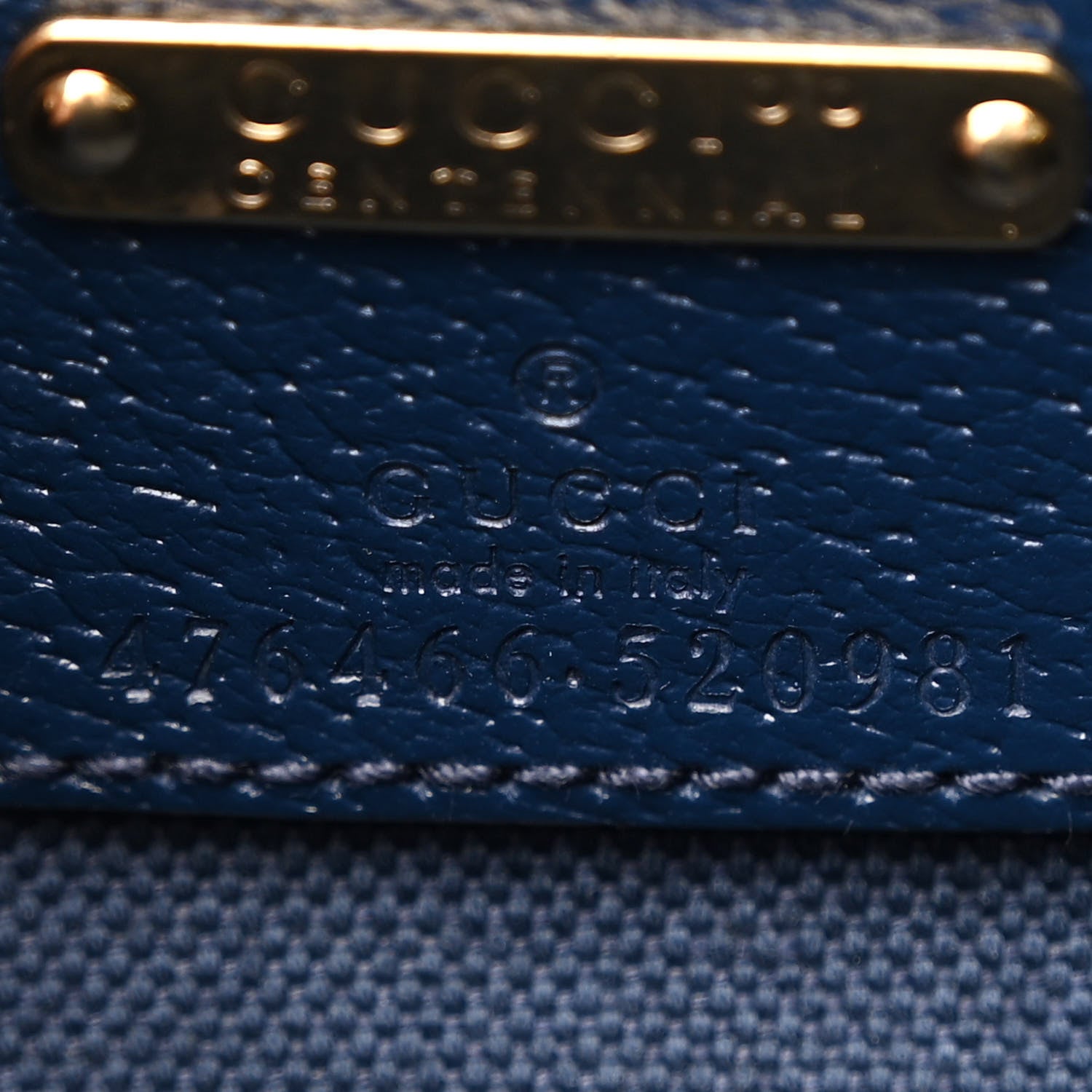 Gucci GG Supreme Kaleidoscope Calfskin Script Logo Gucci 100 Camera Bag Blue Orange Multicolor Blue Agata 7 of 11