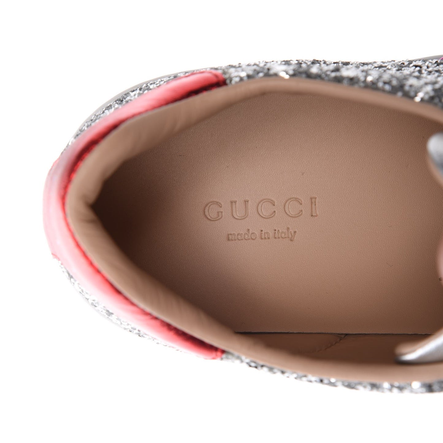 Glitter Web Ace Sneakers 38 Silver