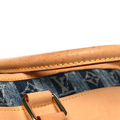 Louis Vuitton Denim Raye Cabas GM 9 of 9