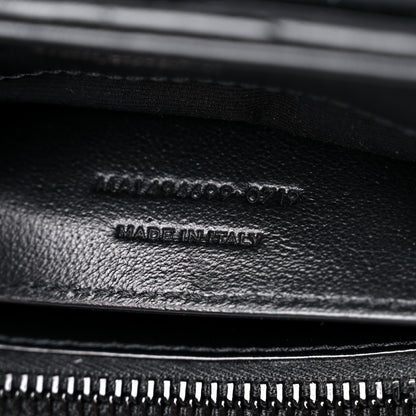 Saint Laurent Calfskin Y Quilted Monogram Small Loulou Chain Satchel Black 8 of 10