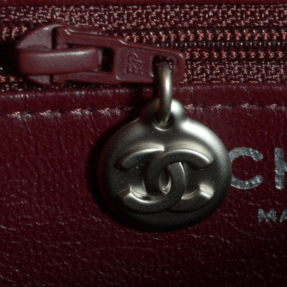 Chanel Caviar Medallion Tote Bordeaux 7 of 8