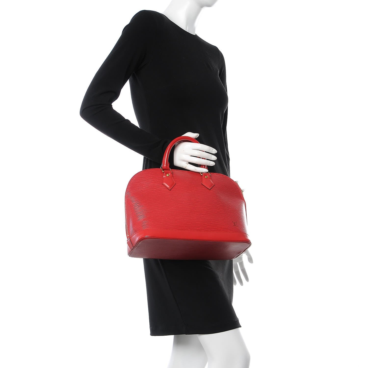 Louis Vuitton Epi Alma PM Castillan Red 2 of 30