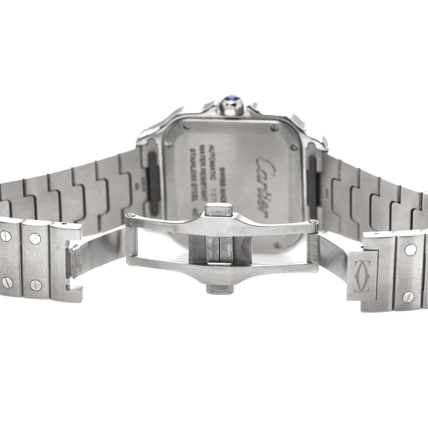 Cartier Stainless Steel 35mm Santos de Cartier Automatic Watch 5 of 6