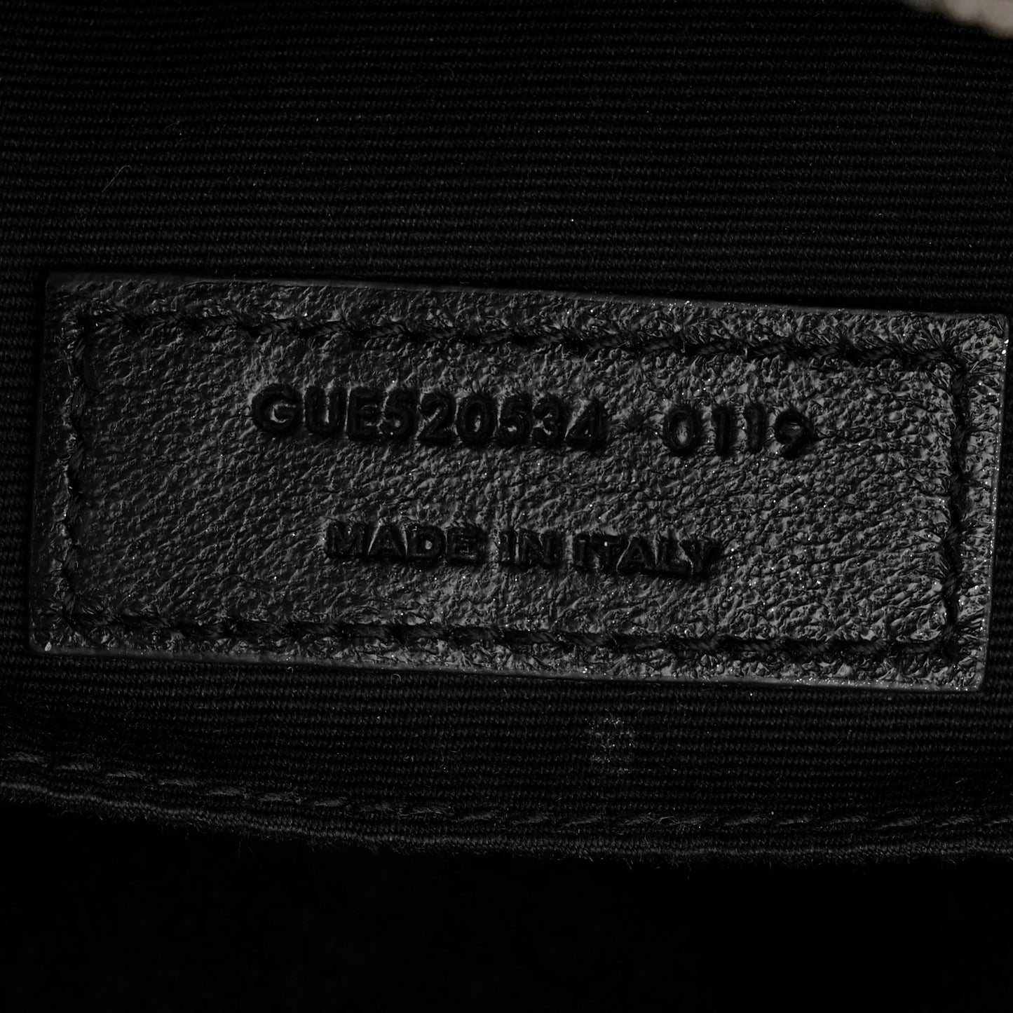 Calfskin Matelasse Monogram Lou Camera Bag Black