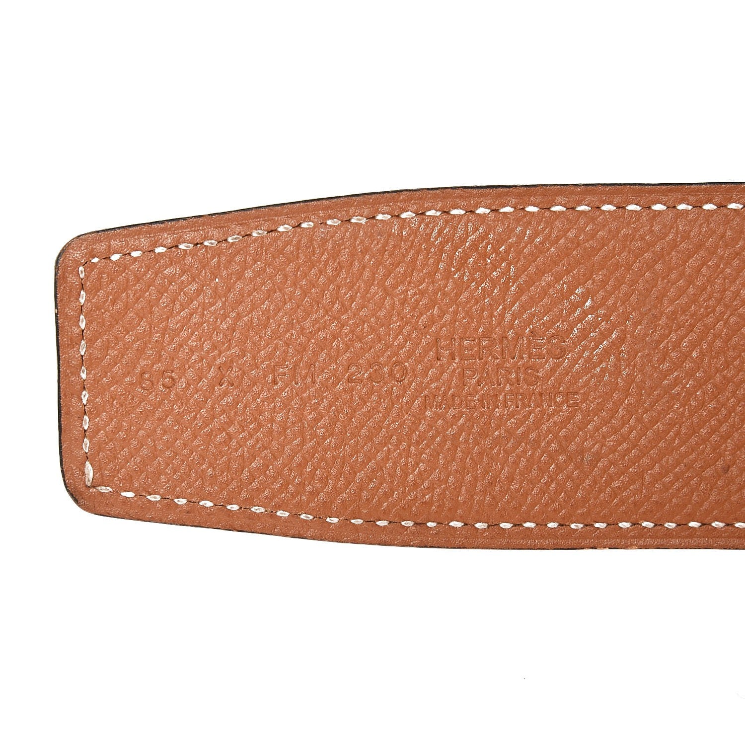 Hermes Epsom 42mm Constance2 H Belt 85 Orange Gold 5 of 10