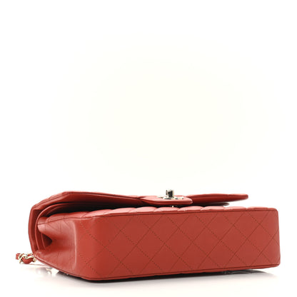 Chanel Lambskin Quilted Medium Double Flap Brown 4 of 9