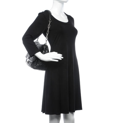 Christian Dior Lambskin Cannage Large New Lock Flap Black 2 of 7