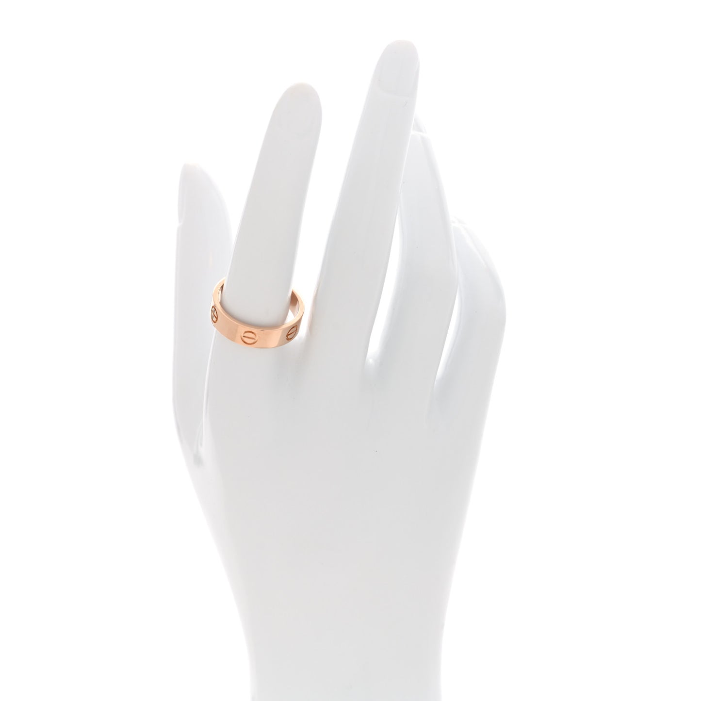 18K Pink Gold 5.5mm LOVE Ring 58 8.5
