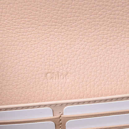 Chloe Calfskin Alphabet Long Wallet Blush Nude 6 of 9