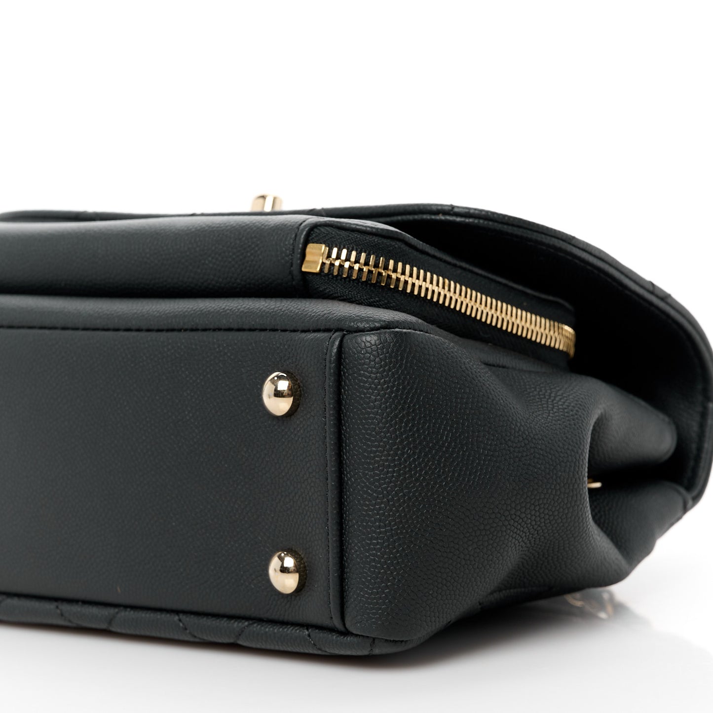 Caviar Quilted Small Business Affinity Flap Black