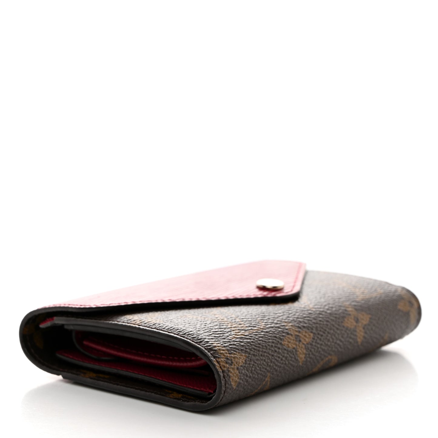 Epi Monogram Marie-Lou Compact Wallet Fuchsia