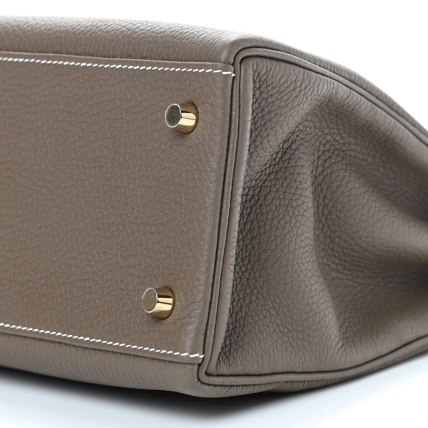 Hermes Togo Kelly Retourne 32 Etoupe 10 of 11