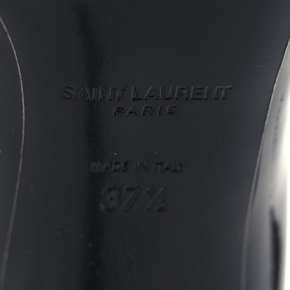 Saint Laurent Patent Classic Paris 105 Escarpin Pumps 37.5 Black 7 of 10