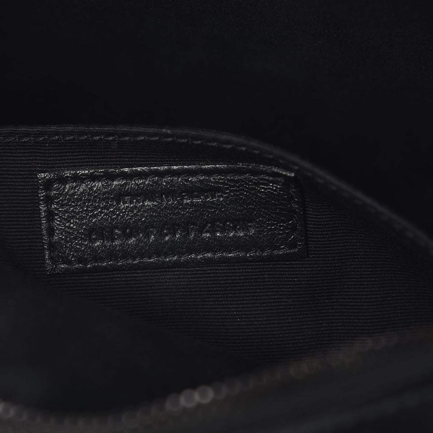 Calfskin Matelasse Monogram Lou Camera Bag Black