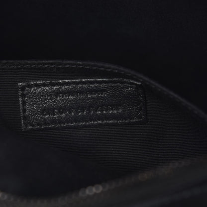 Saint Laurent Calfskin Matelasse Monogram Lou Camera Bag Black 7 of 11