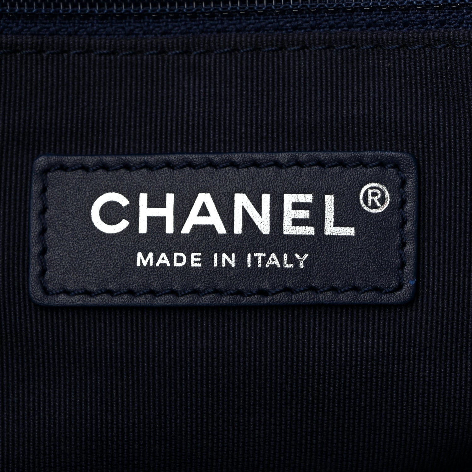Chanel Calfskin Medium Deauville Navy 6 of 12