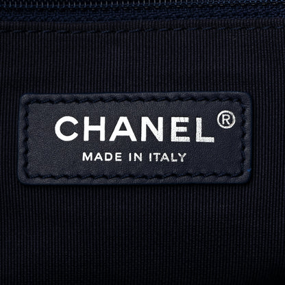 Chanel Calfskin Medium Deauville Navy 6 of 12