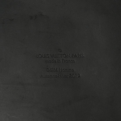 Louis Vuitton Monogram See Through Keepall Bandouliere 50 Black 5 of 10