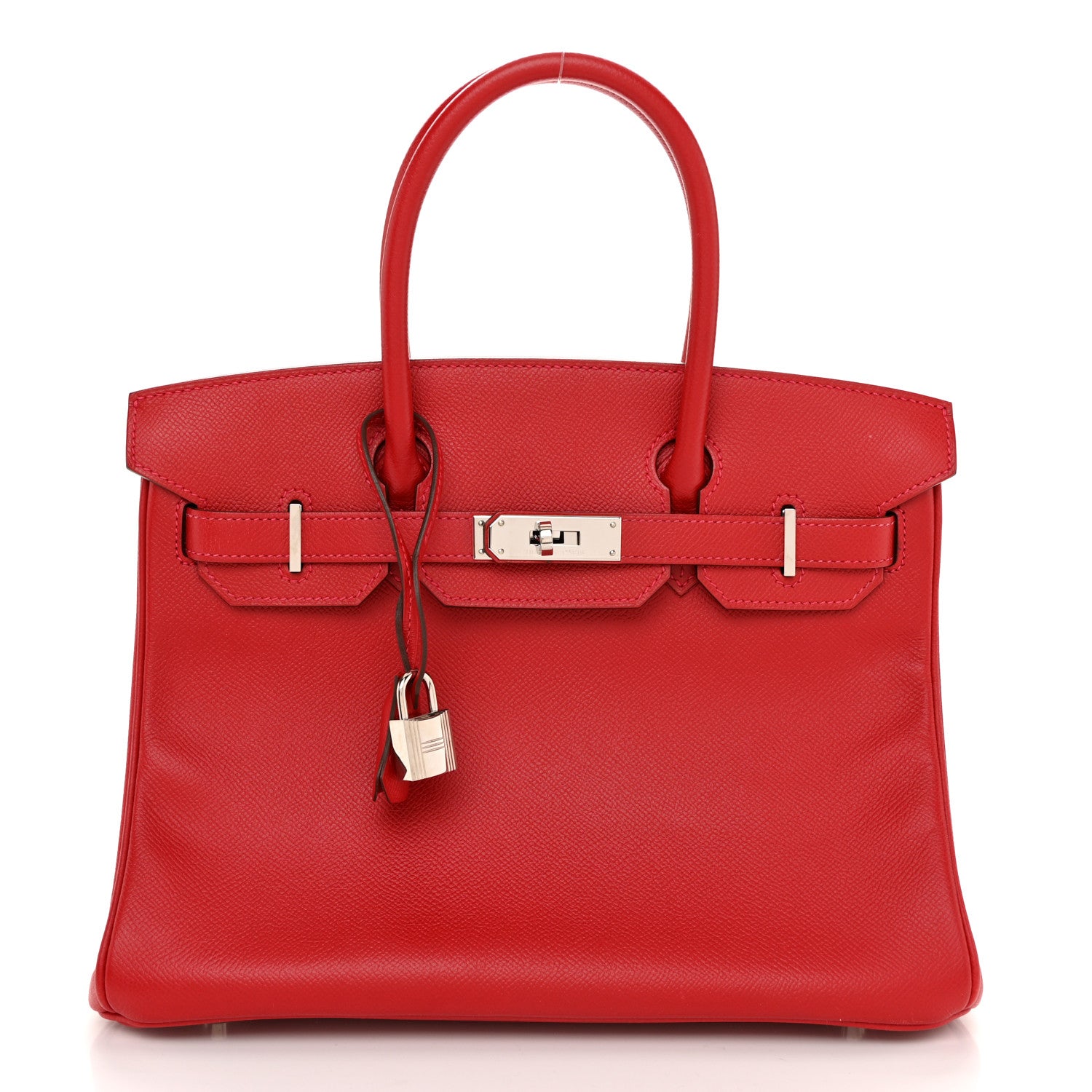 Hermes Epsom Birkin 30 Rouge Casaque 1 of 12