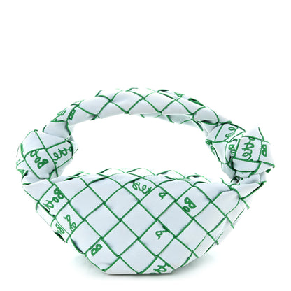 Bottega Veneta Cloth Webbing Mini Double Knot Bag White Parakeet 1 of 10