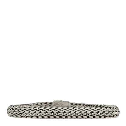 John Hardy Sterling Silver Diamond 6.5mm Classic Chain Bracelet 2 of 3