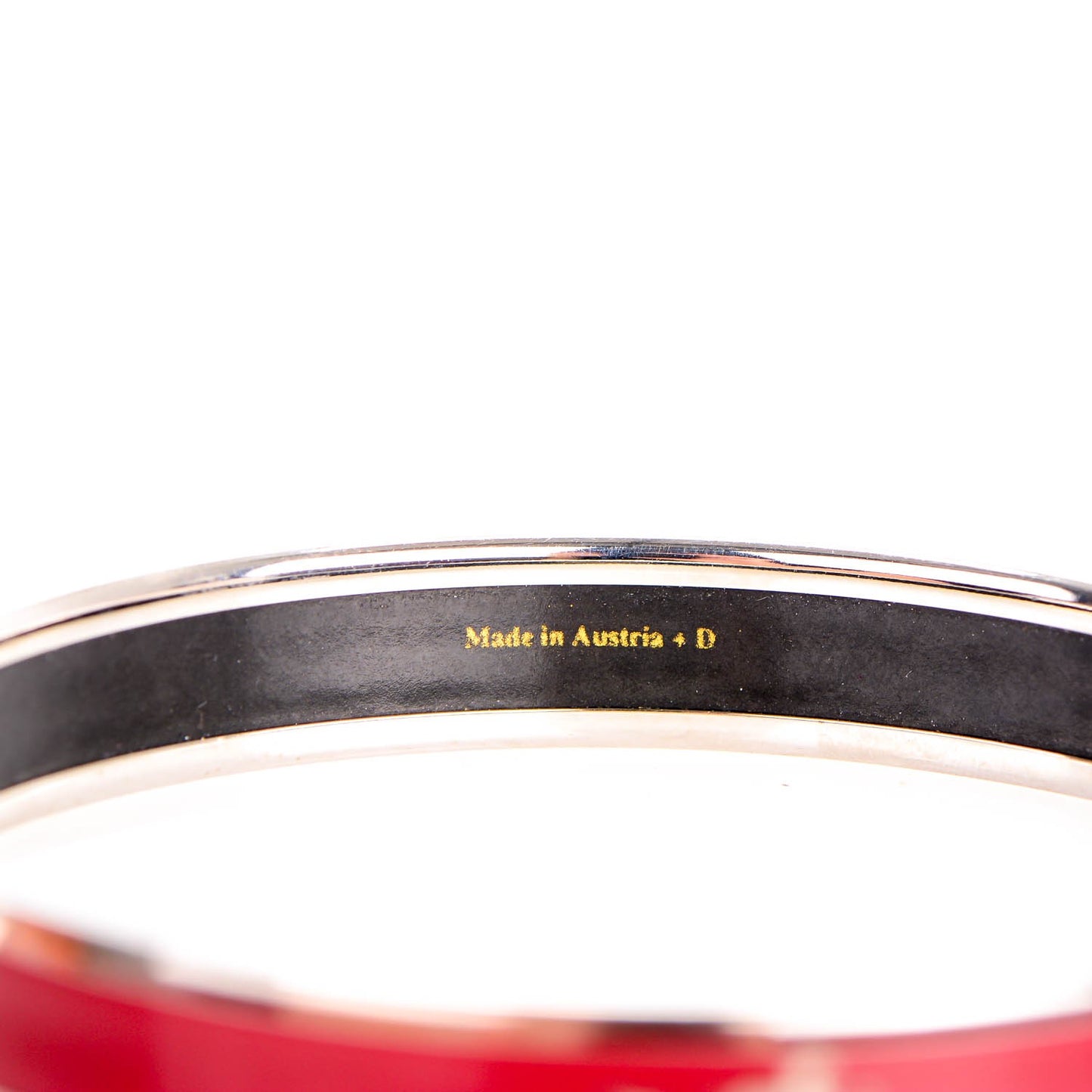 Enamel Printed Narrow Caleche Bracelet 65