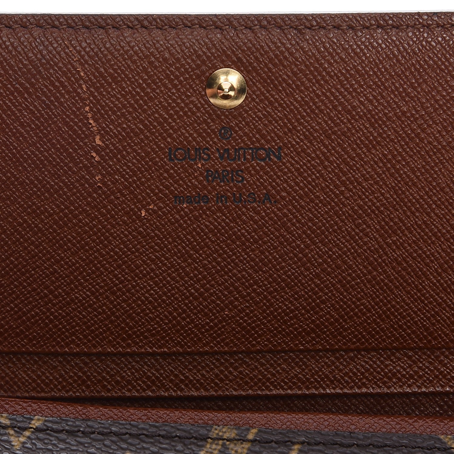 Louis Vuitton Monogram Porte-Monnaie Billets Tresor Wallet 6 of 6