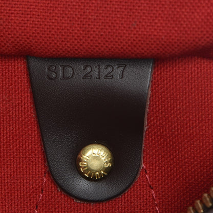 Louis Vuitton Damier Ebene Speedy Bandouliere 25 7 of 10