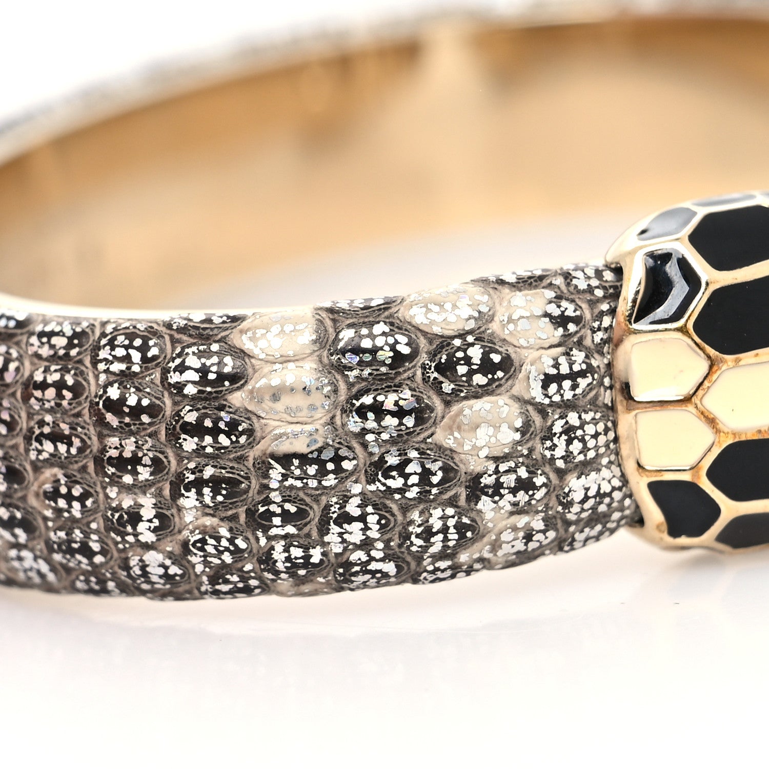 Bulgari Metallic Karung Serpenti Forever Bracelet 6 of 7