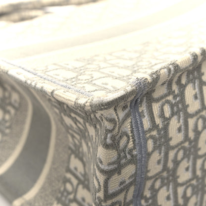 Christian Dior Oblique Medium Book Tote Grey 11 of 12