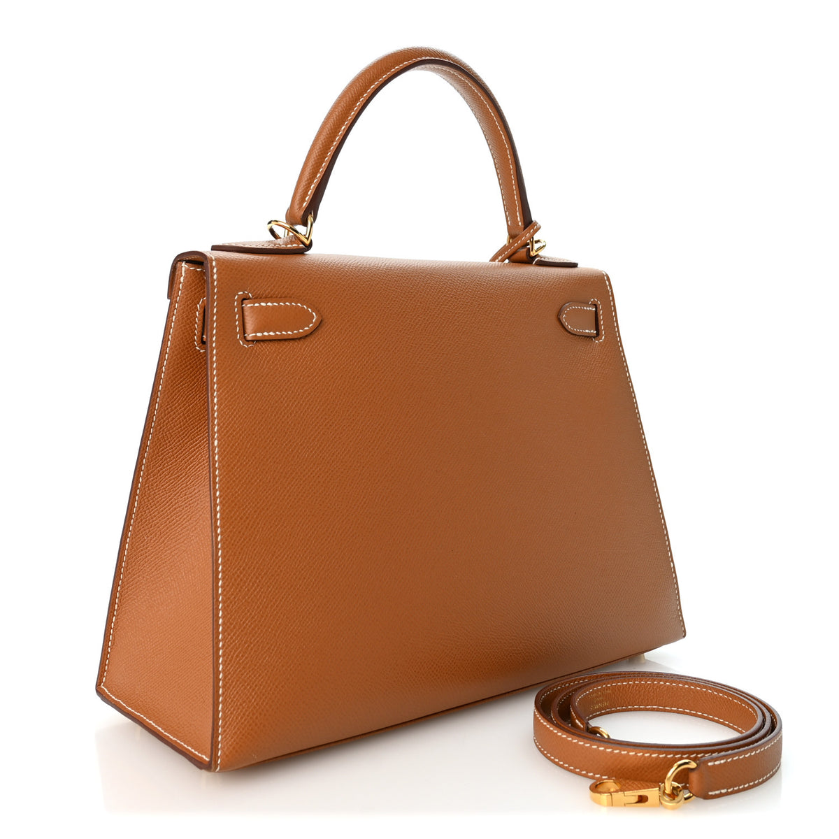 Hermes Epsom Kelly Sellier 28 Gold 3 of 11