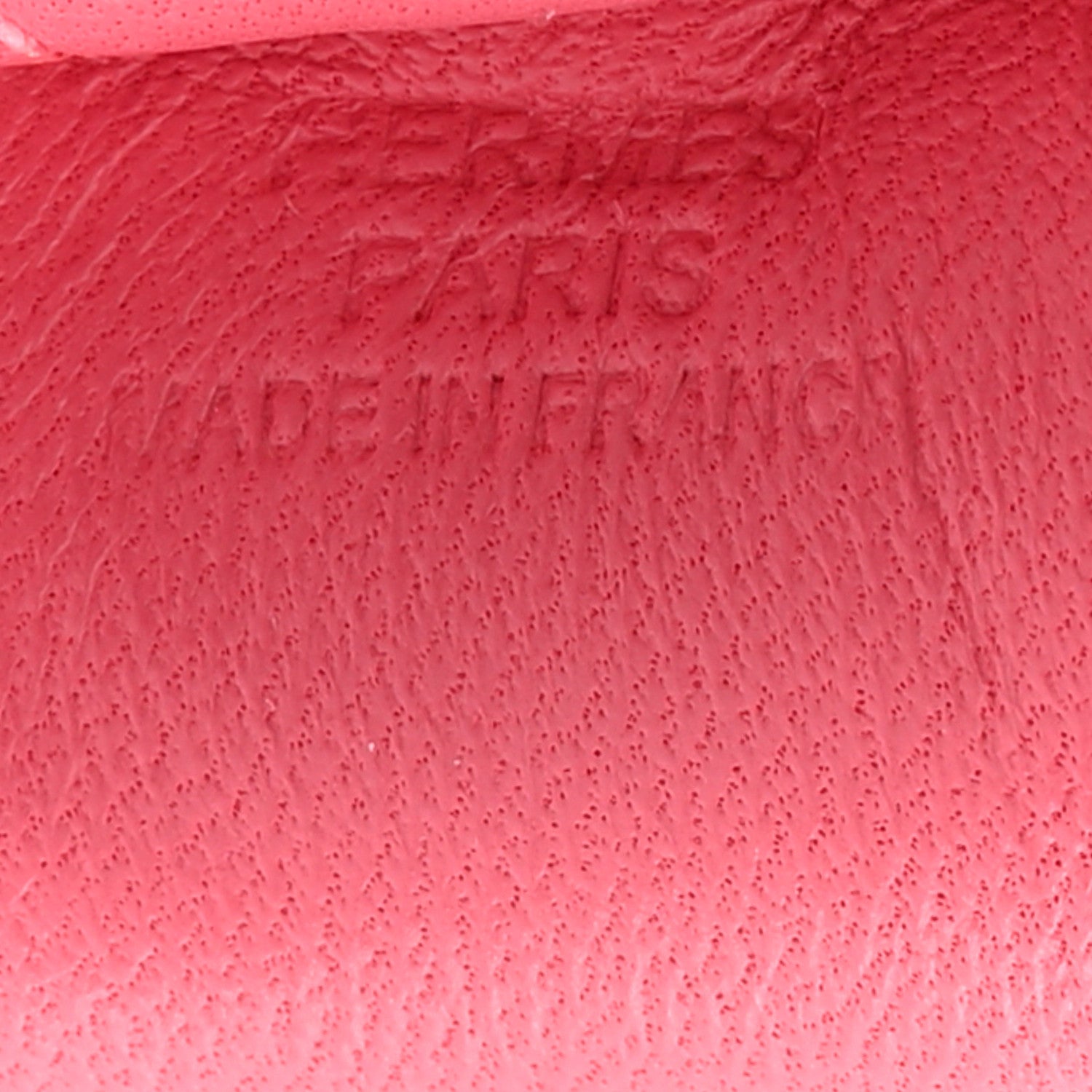 Hermes Milo Lambskin Grigri Rodeo Horse Bag Charm PM Rose Azalee 3 of 5