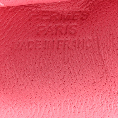 Hermes Milo Lambskin Grigri Rodeo Horse Bag Charm PM Rose Azalee 3 of 5