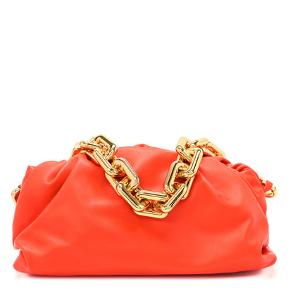 Bottega Veneta Calfskin The Pouch Chain Maple 1 of 10