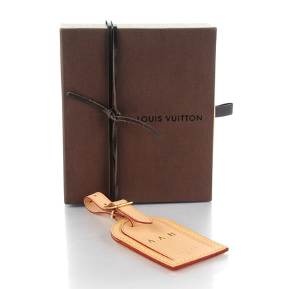 Louis Vuitton Vachetta Luggage Tag 6 of 6