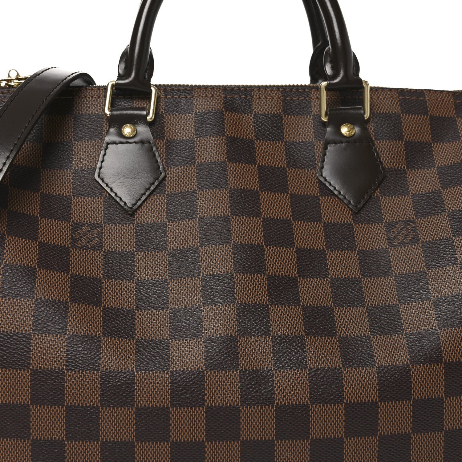 Louis Vuitton Damier Ebene Speedy Bandouliere 30 13 of 18