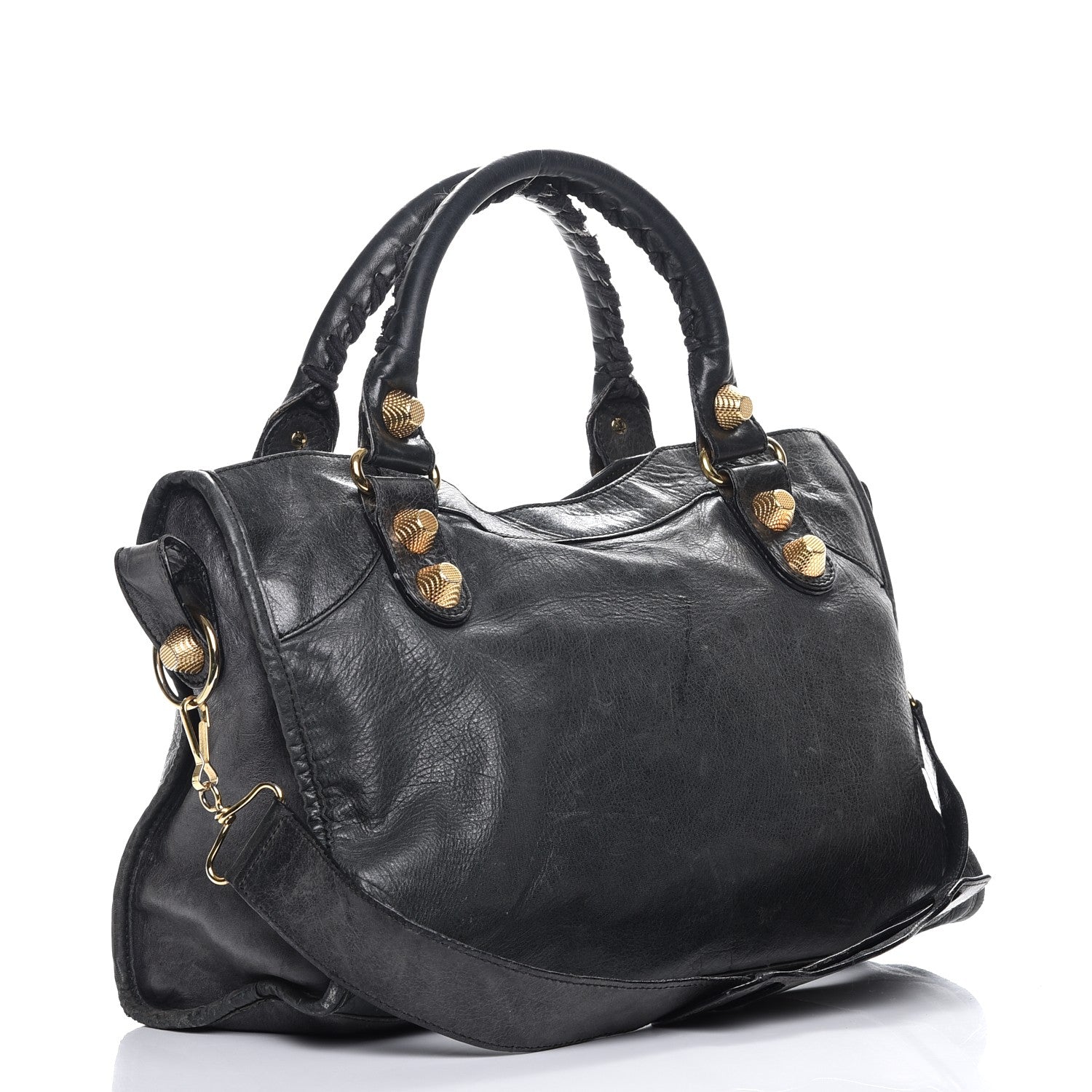 Balenciaga Agneau Giant 21 Gold Hardware City Anthracite 4 of 12