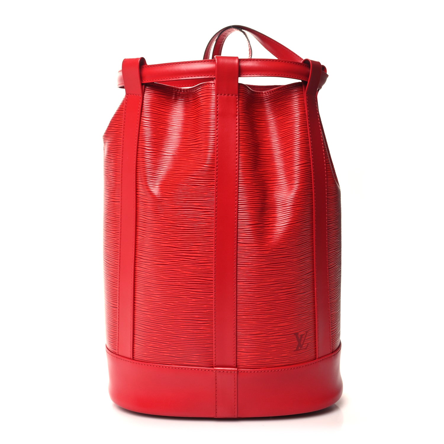 Louis Vuitton Epi Randonnee PM Castillan Red 1 of 9