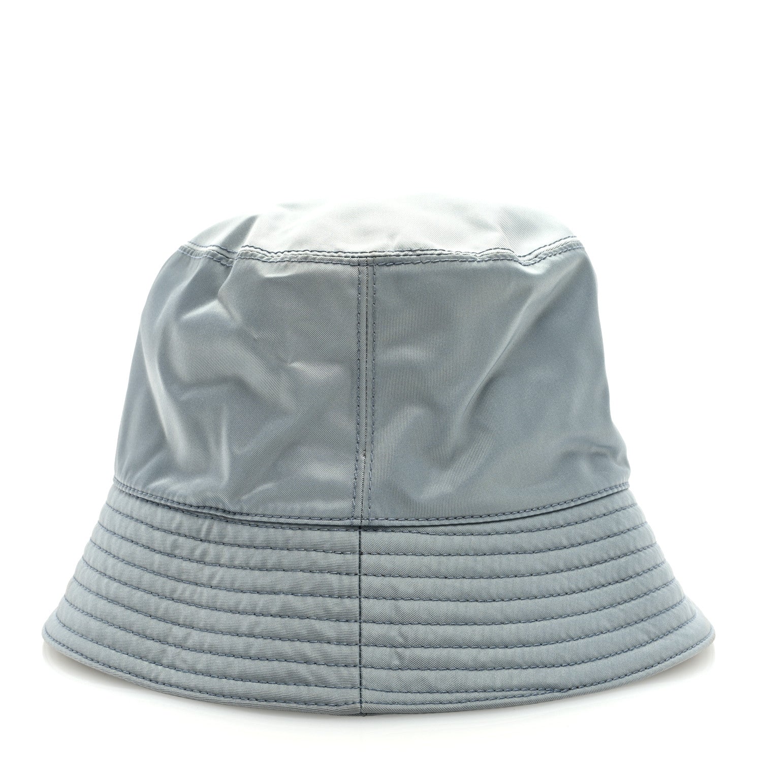Prada Re-Nylon Metal Triangle Logo Womens Bucket Hat S Astrale 5 of 7